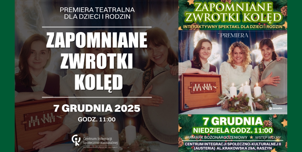 ZAPOMNIANE ZWROTKI KOLĘD 