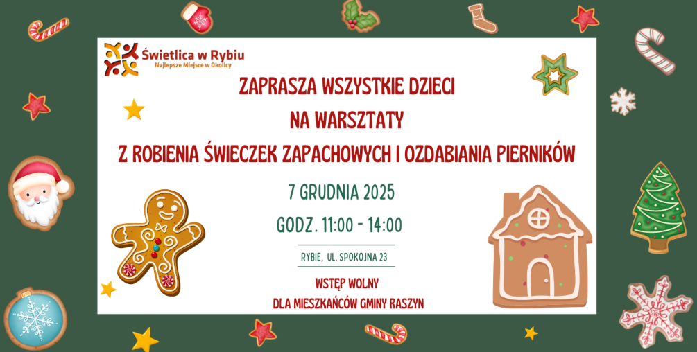 ŚWIĄTECZNE WARSZTATY DLA DZIECI W „ŚWIETLIKU”