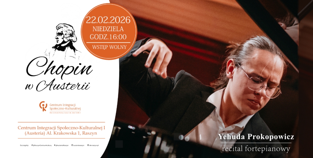 Koncert z cyklu Chopin w Austerii - Yehuda Prokopowicz