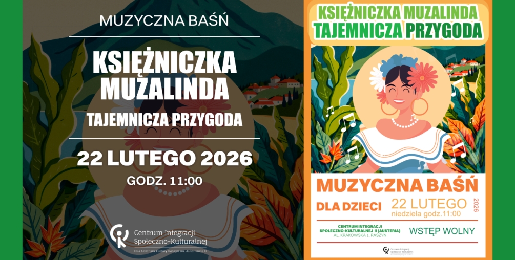 ,,Tajemnicza podróż” Księżniczka Muzalinda wyruszy w niezwykłą podróż do Ameryki Południowej