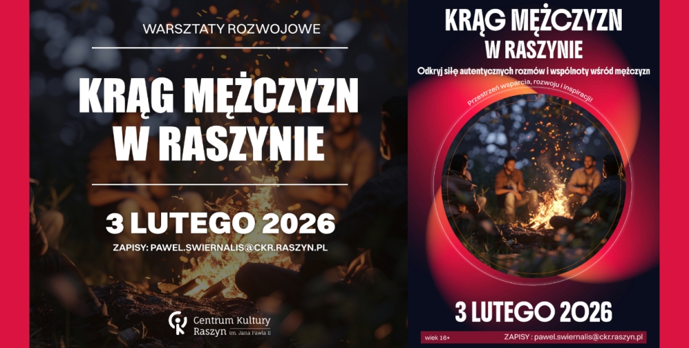 Krąg mężczyzn w Raszynie 