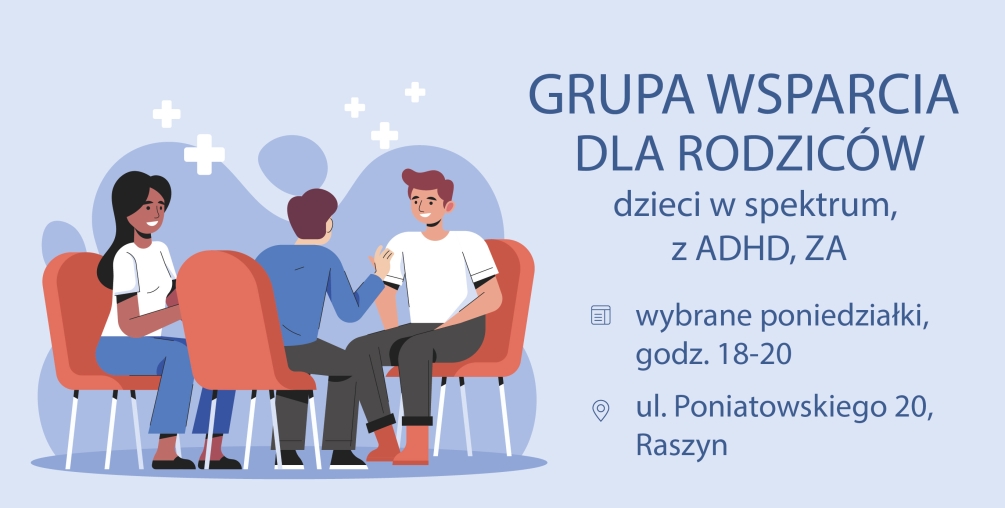 GRUPA WSPARCIA DLA RODZICÓW DZIECI Z NEURORÓŻNORODNOŚCIĄ