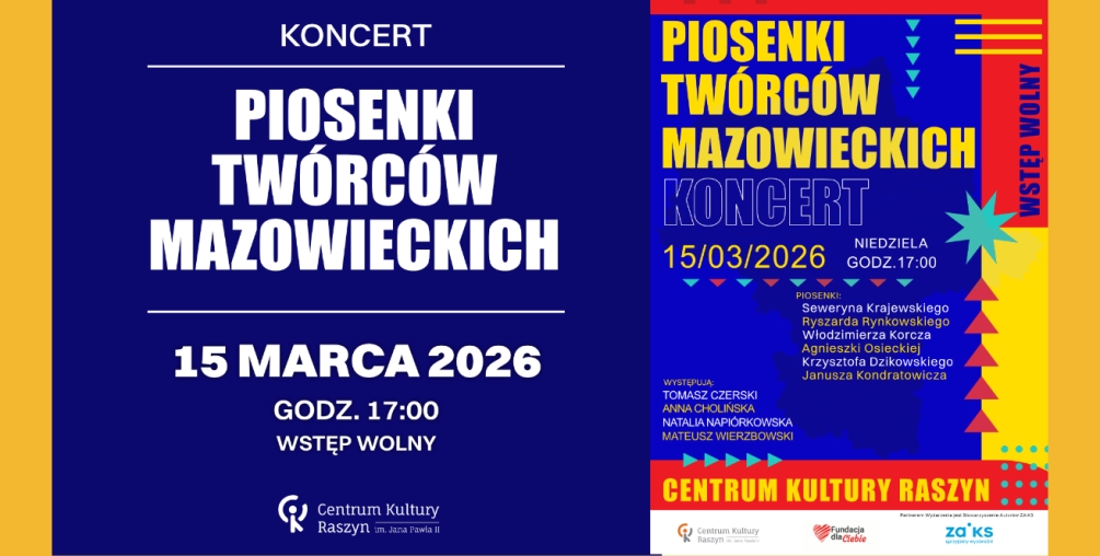 “PIOSENKI TWÓRCÓW MAZOWIECKICH”