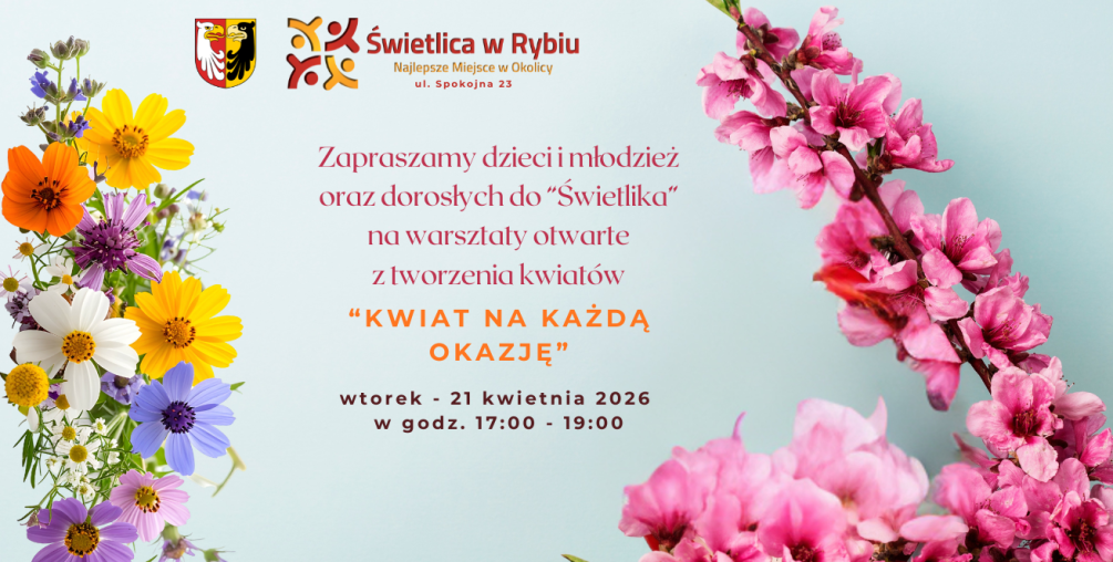 Kwiat na każdą okazję - warsztaty