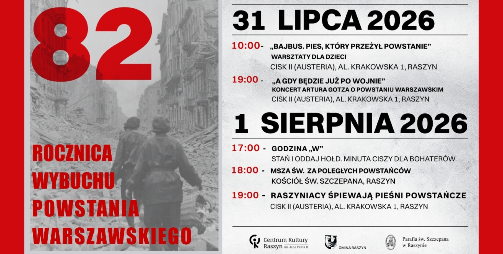 82 Rocznica Wybuchu Powstania Warszawskiego