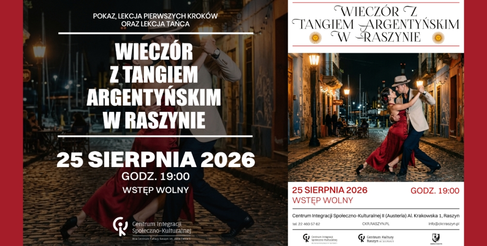 Poczuj klimat Buenos Aires w Raszynie! 