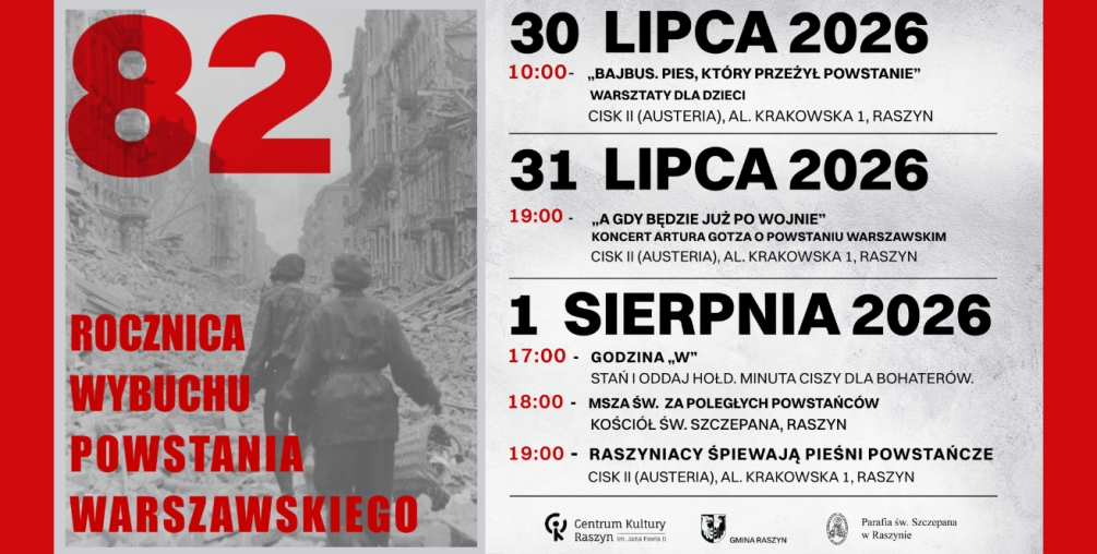 82 Rocznica Wybuchu Powstania Warszawskiego