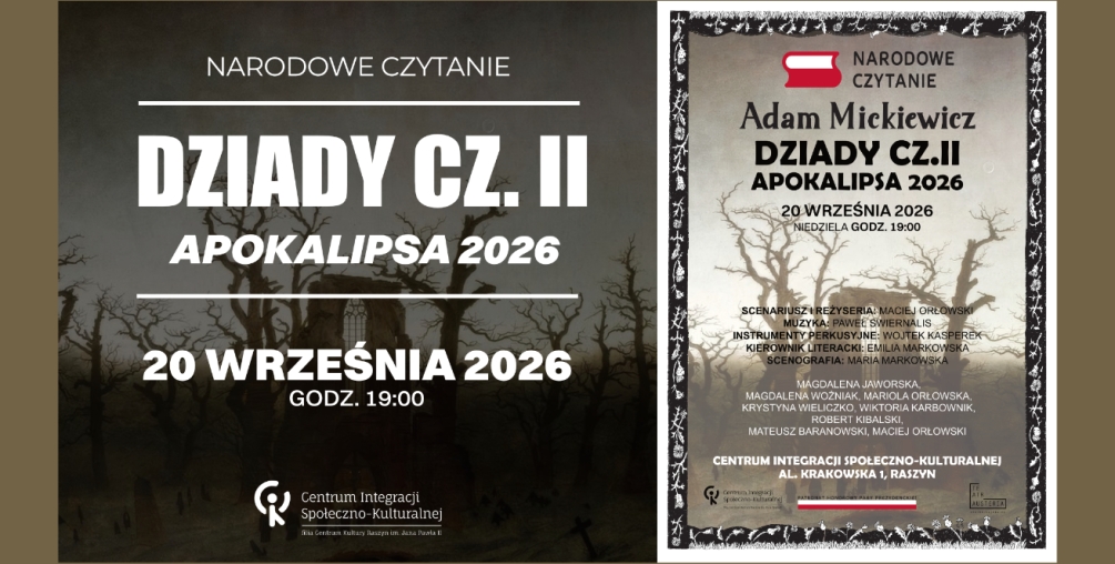 Dziady cz.II APOKALIPSA 2026 