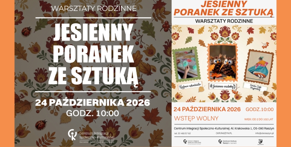 Jesienny poranek ze sztuką