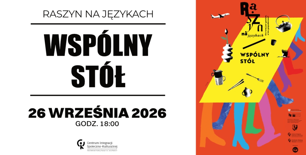 WSPÓLNY STÓŁ w Austerii SMAKI, KTÓRE NAS ŁĄCZĄ 