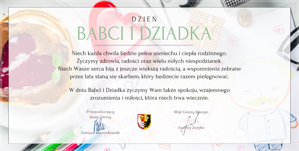 Życzenia na Dzień Babci i Dziadka