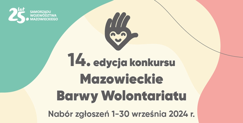 14. edycja konkursu Mazowieckie Barwy Wolontariatu
