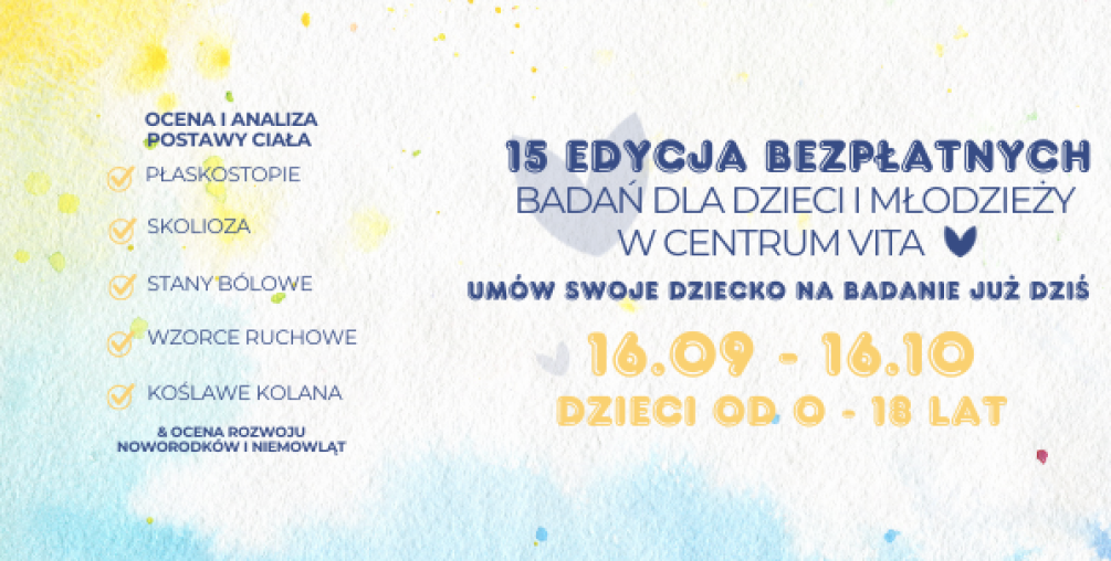 Badania wad postawy i wzorców ruchowych