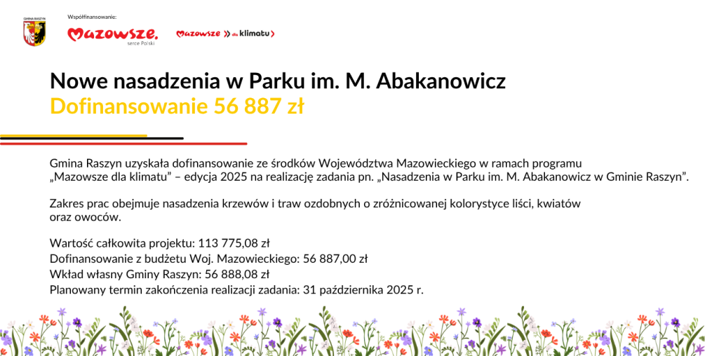 Nowe nasadzenia w Parku im. Magdaleny Abakanowicz 