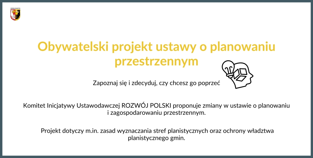Obywatelski projekt nowelizacji ustawy o planowaniu i zagospodarowaniu przestrzennym – zapoznaj się i zdecyduj, czy chcesz go poprzeć