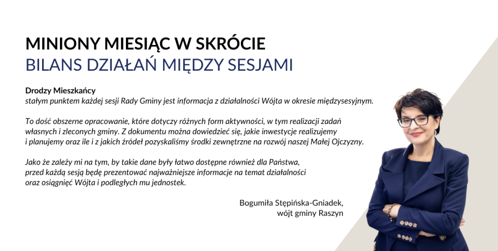 Miniony miesiąc w skrócie – bilans działań między sesjami
