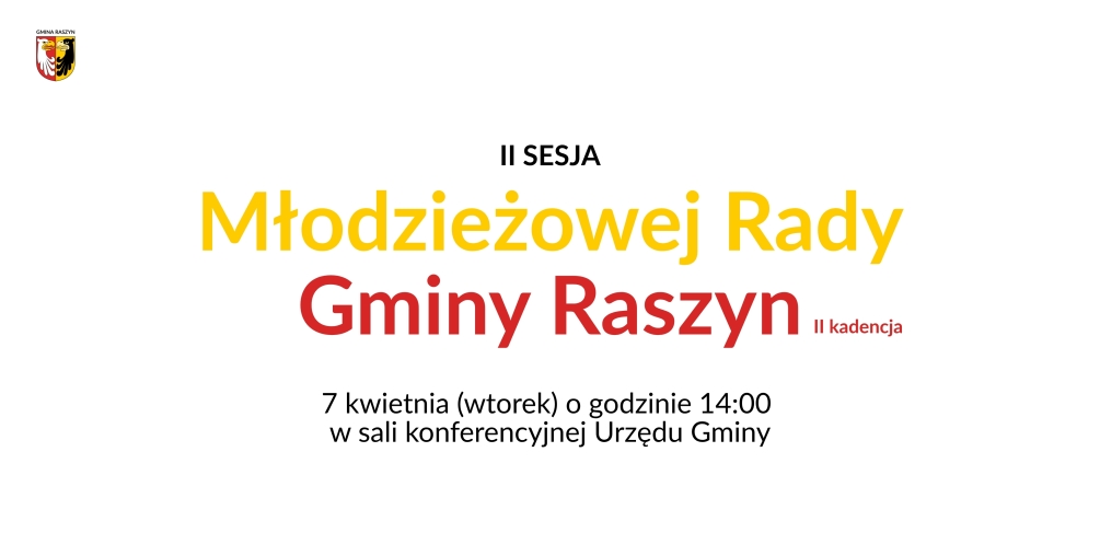 II Sesja Młodzieżowej Rady Gminy