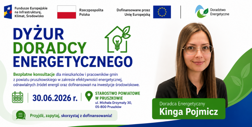 Dyżur doradcy energetycznego 30.06.2026 